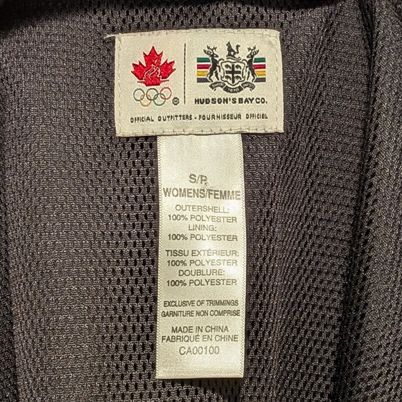 EUC Hudson's Bay S 2010 Canadian Olympic Team Super Light Zip Jacket - Picture 9 of 9